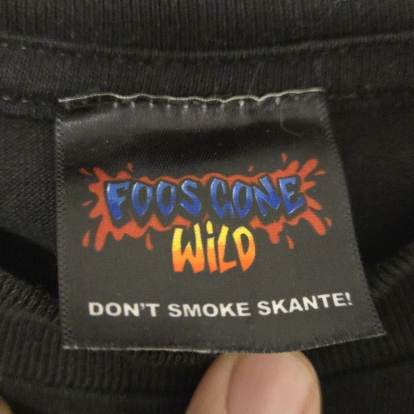 Foos Gone Wild Medium The Foo Files T Shirt Black Mens Size Medium - Picture 4 of 8